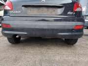 Peugeot 206+ 2M Stossstange Stossfänger Bumper hinten KTV scchwarz Perla Nera