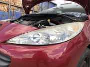 Peugeot 207 WA WC Scheinwerfer links Hauptscheinwerfer Valeo Trübung OEM 
