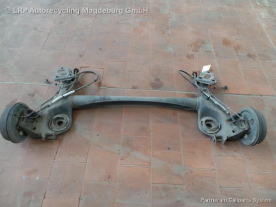 Opel Corsa D Hinterachse Achse hinten Trommelbremse ABS Bj.09 3-trg. Bild Opel Corsa D Hinterachse Achse hinten Trommelbremse ABS Bj.09 3-trg.
