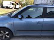 Skoda Fabia II 2 Typ 5J Tür vorn links Fahrertür im Rohbau LF5X Satin Grey
