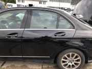 Mercedes C-Klasse W204 Mopf Tür hinten links Fondtür Rohbau Limo 040 schwarz
