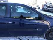 Renault Clio 3 III R Tür vorn rechts Beifahrertür im Rohbau OV460 blau 3 türer