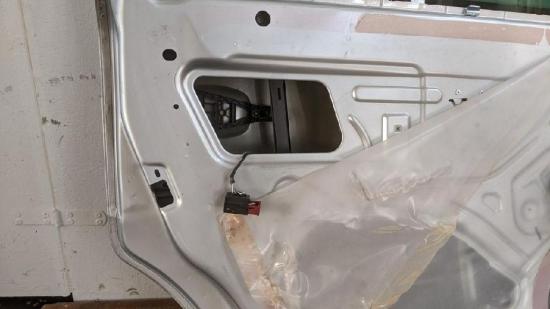 Opel Zafira B Tür hinten links Fondtür Autotür 2AU Starsilber Rohbau Bild Opel Zafira B Tür hinten links Fondtür Autotür 2AU Starsilber Rohbau