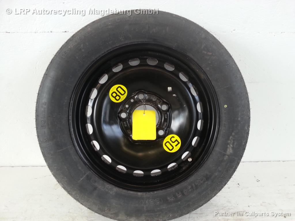 BMW 318i E46 Coupe Bj.2000 Rerserverad Notrad 125/90 R15, 3,5 X 15 Bild BMW 318i E46 Coupe Bj.2000 Rerserverad Notrad 125/90 R15, 3,5 X 15