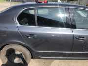 Skoda Superb 2 Typ 3T Tür hinten rechts Limo im Rohbau LF8J Anthrazitgrau
