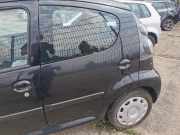 Citroen C1 P Tür Autotür Rohbautür Fondtür hinten links EXZ Schwarz Metallic