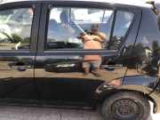 Subaru Justy 4 Typ M300F Tür hinten links Fondtür im Rohbau schwarz
