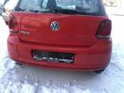 VW Polo 6R Stossfänger hinten LP3G Bumper Stossstange Heckschürze