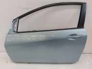 Tür vorn links vom 3 türer Fahrertür Autotür Rohbau hellblau Mazda 2 DE