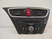 Honda Civic Tourer IX MK9 FK3 Radio Autoradio mit CD Luftdüsen mitte

