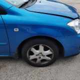 Toyota Corolla ZZE12 Kotflügel Fender Seitenwand vorn rechts 8P1 Blue met England