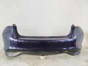 Nissan Pulsar C13M Stoßfänger hinten Stoßstange ohne PDC RBR Blue Perl Schaden