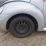 VW New Beetle Cabrio 1Y Kotflügel Fender Seitenwand vorn links LA7W-Reflexsilber