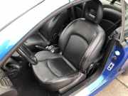 Peugeot 206CC Typ 2D Sitz vorn links Fahrersitz Leder schwarz Ledersitz 