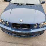 BMW 3er Compact E46 Motorhaube Haube Klappe Deckel vorn Bonnet 364 Topasblau met