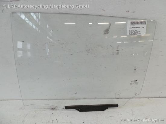 Hyundai i20 PB Türscheibe Tür hinten links Scheibe Fondtürscheibe Klarglas Bild Hyundai i20 PB Türscheibe Tür hinten links Scheibe Fondtürscheibe Klarglas