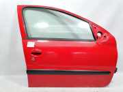 Peugeot 206+ original Tür vorn rechts KKN Rot Aden 5-Türer Bj.2009 