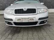 Skoda Fabia 6Y original Stoßstange Stossfänger vorn Diamantsilber 9102 Facelift Bj.2006 