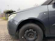 Skoda Fabia 2 5J original Kotflügel vorn links LF8J Anthrazitgrau BJ09