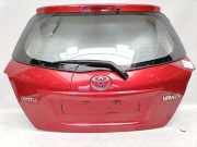 Toyota Yaris XP13 original Heckklappe mit Scheibe 3N8 RED PEARL BJ14
