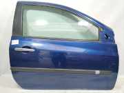 Renault Clio 3 original Tür rechts NV432 Monaco Blau 3 Türer BJ05