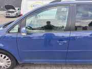VW Touran 1T original Tür vorn links LL5M Indienblau Rohbau Bj.2008 