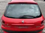 Peugeot 206+ original Heckklappe mit Heckscheibe KKN Rot Aden Bj.2010