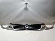 VW Lupo original Kühlergrill mit Träger LA7W Reflexsilber Metallic Bj.2003 