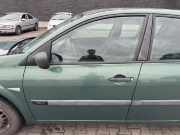 Renault Megane 2 original Tür vorn links D96 Vert Giverny Metallic Rohbau Bj.2004 