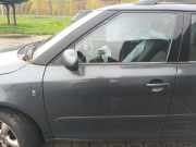 Skoda Fabia 2 5J original Tür vorn links LF8J Anthrazitgrau Rohbau Bj.2009 
