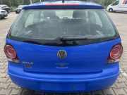 VW Polo 9N3 original Hecklappe mit scheibe LA5F Summer Blue Bj.2008 