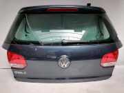 VW Golf 6 original Heckklappe mit Heckscheibe LC5F Blue Graphit Fließheck Bj.2010 