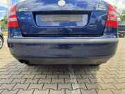 Skoda Octavia 2 1Z original Stossfänger Stoßstange hinten Fließheck LF5Q Stormblau Metallic Bj.2008 