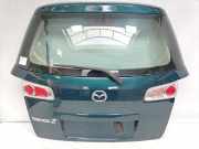 Mazda 2 DY original Heckklappe mit Heckscheibe 33W Grünmetallic Bj.2007 