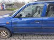 Mazda Demio original Tür vorn links 20P Innocent Blue Pearl Rohbau Bj.2000 