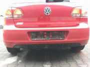 VW Golf 6 original Stoßstange Stossfänger hinten LY3D Tornadorot Fließheck Bj.2009 