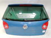 VW Golf 5 original Heckklappe mit Heckscheibe LC5G-Coasta Blue Pearl 5-Türer Fließheck BJ05