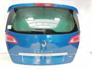 Renault Scenic 3 original Heckklappe mit Heckscheibe kurzer Radstand TERNA Blue Extrem Bj.2009 