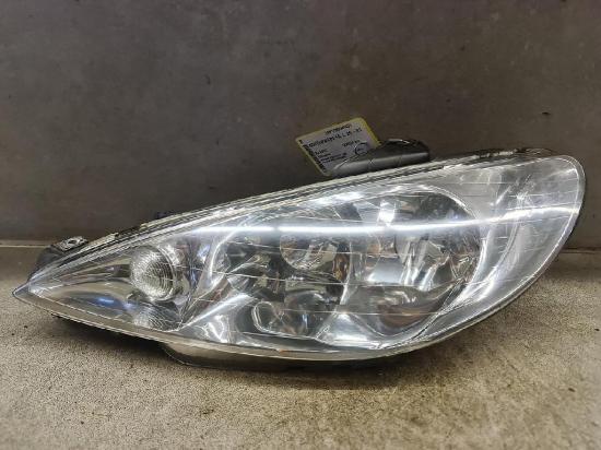Peugeot 206CC Scheinwerfer links vorn Halogen Lampe 9628666880 BJ00-03 Bild Peugeot 206CC Scheinwerfer links vorn Halogen Lampe 9628666880 BJ00-03