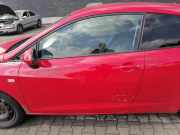 Seat Ibiza 6J original Tür links LS3H Emocion Rot 3-Türer Rohbau Bj.2009 