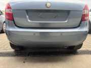 Skoda Fabia 2 original Stoßstange Stossfänger hinten 9154 Satin Grey Fließheck Bj.2009 