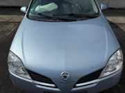 Nissan Primera P12 original Motorhaube B22 Perlblau BJ05