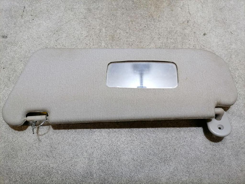 Chevrolet Aveo Sonnenblende links Grau BJ08-11 Bild Chevrolet Aveo Sonnenblende links Grau BJ08-11