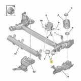 Achse hinten Citroen C3 Picasso (SH) 5148W1