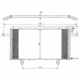 Klimakondensator Opel Frontera B (6B_) 97144202