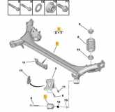 Achse hinten Peugeot 308 () 5148R2