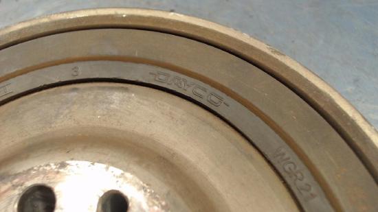 Riemenscheibe Kurbelwelle Opel Astra H 55196301 Bild Riemenscheibe Kurbelwelle Opel Astra H 55196301