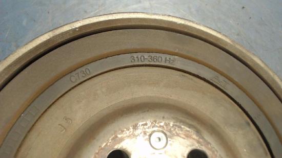 Riemenscheibe Kurbelwelle Opel Astra H 55196301 Bild Riemenscheibe Kurbelwelle Opel Astra H 55196301