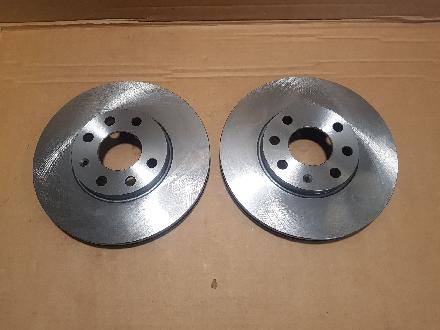 Bremsscheibensatz Vorne Opel Astra G Lochkreis 4x100