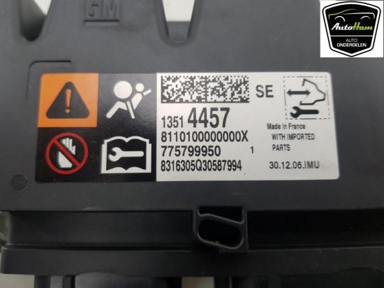 Steuergerät Airbag 13514457 Opel Astra K Schrägheck 5-drs 1.6 CDTI 110 16V (B16DTE(Euro 6)) 2017 Bild Steuergerät Airbag 13514457 Opel Astra K Schrägheck 5-drs 1.6 CDTI 110 16V (B16DTE(Euro 6)) 2017